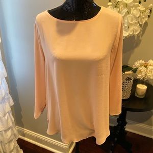 Peach blouse